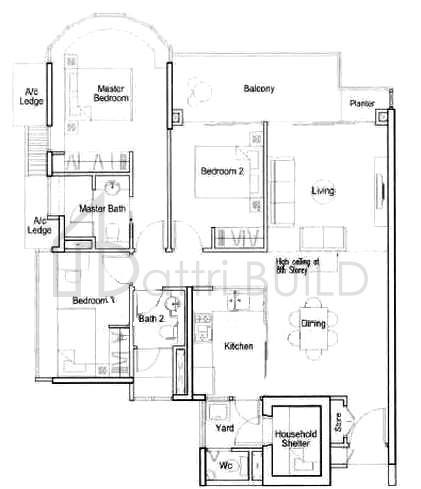 Parc Emily 3 Bedroom Type C3 B