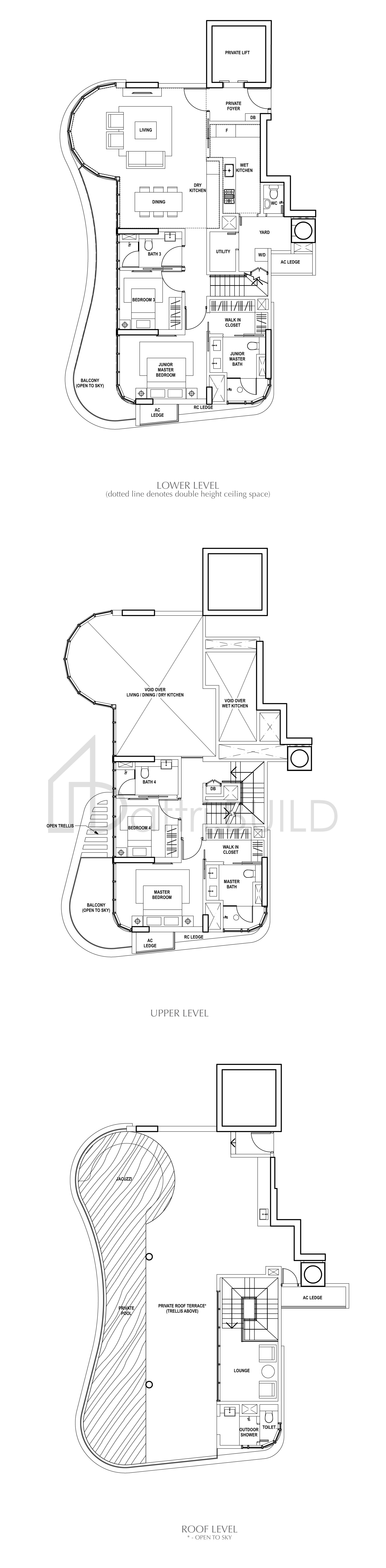 Amber Skye 4 Bedroom Type Penthouse 5